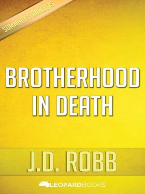 cover image of Brotherhood In Death